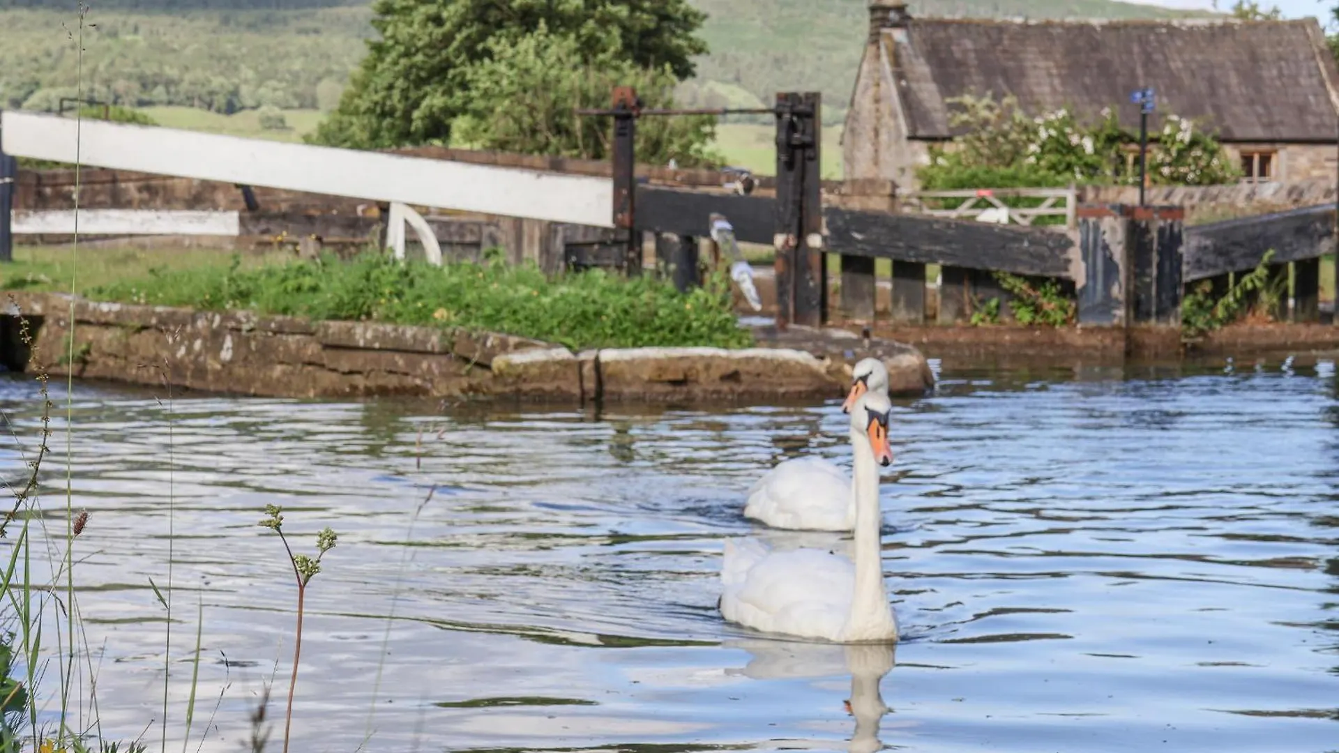 Willa Waters Edge Lock View Skipton Dom wakacyjny