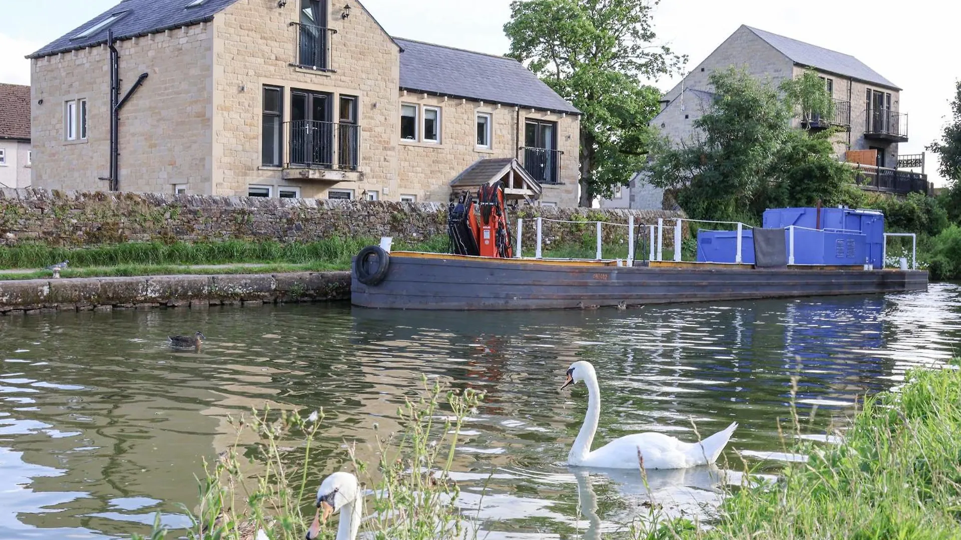 Dom wakacyjny Willa Waters Edge Lock View Skipton Wielka Brytania